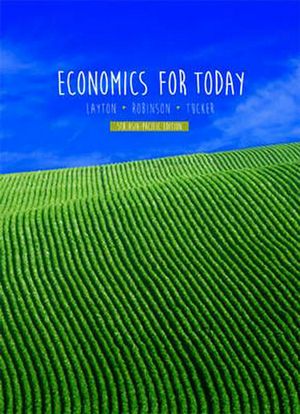 Cover Art for 9780170347006, Economics for Today with Student Resource Access 12 Months by Allan Layton, Tim Robinson, Irvin B. Tucker