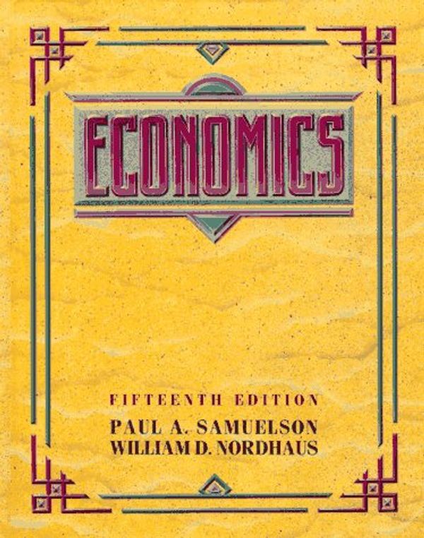 Cover Art for 9780070549814, Economics by Paul Samuelson