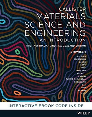 Cover Art for 9780730382836, Materials Science and Engineering: An Introduction by Callister, William D., Rethwisch, David G.