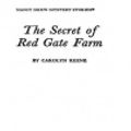 Cover Art for 9781440666179, The Secret of Red Gate Farm by Carolyn G. Keene
