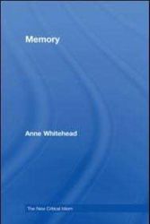 Cover Art for 9780415402743, Memory by Anne Whitehead