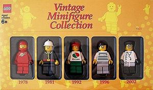 Cover Art for 0673419109833, Vintage Minifigure Collection Vol. 1 Set 852331 by Lego