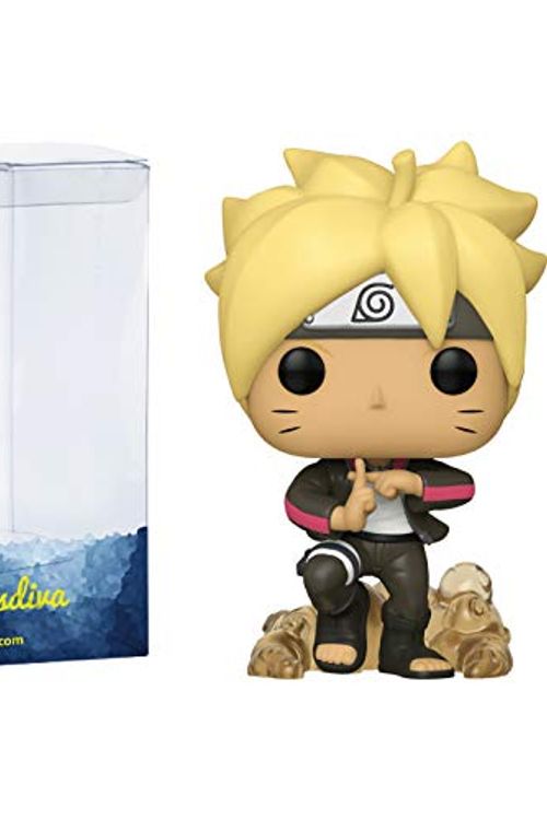 Cover Art for B0857JQKFP, Boruto Uzumaki: Funk o Pop! Vinyl Figure Bundle with 1 Compatible 'ToysDiva' Graphic Protector (671 - 45428 - B) by Unknown