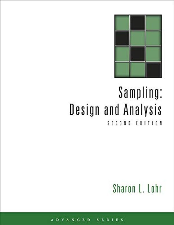 Cover Art for 9780495105275, Sampling: Design and Analysis by Sharon L. Lohr