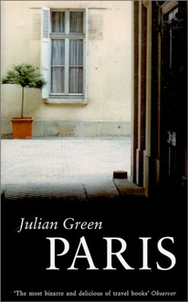 Cover Art for 9780714529288, Paris by Julian Green