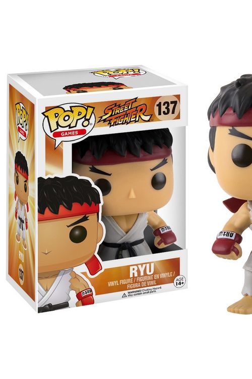 Cover Art for 0889698116541, Pop Street Fighter Ryu Vinyl Figure by Funko