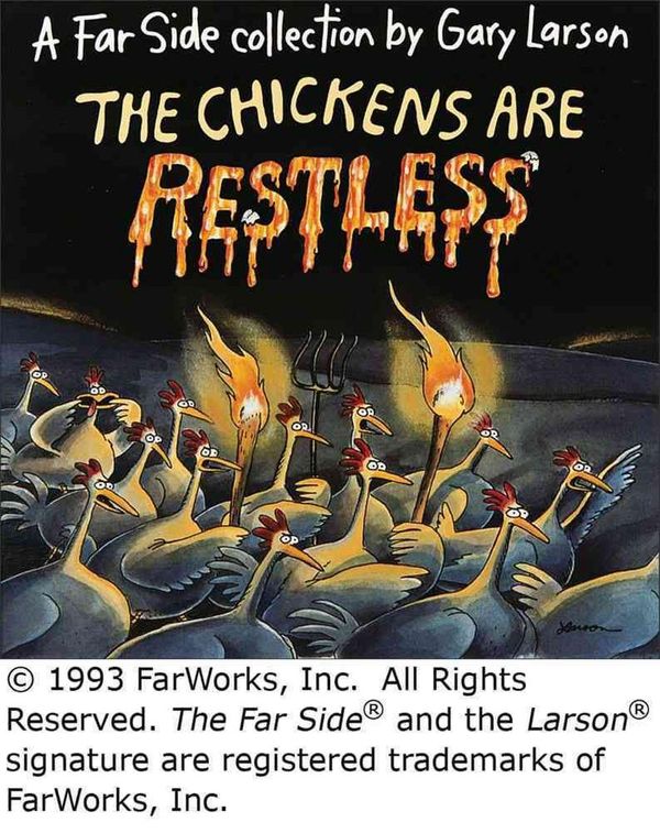 Cover Art for 9780836217179, Chickens are Restless by Gary Larson