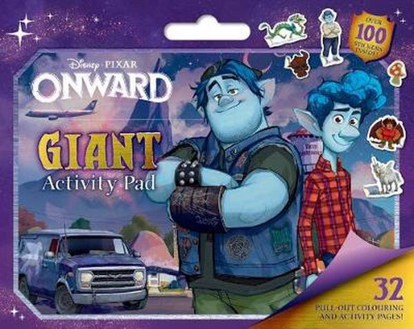 Cover Art for 9781743837993, Onward: Giant Activity Pad (Disney-Pixar) by 