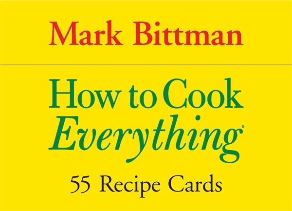 Cover Art for 9781594741425, How To Cook Everything - 55 Recipe Cards by Mark Bittman