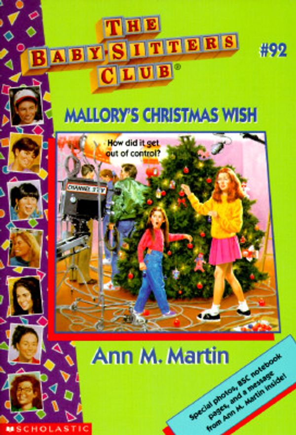 Cover Art for 9780590228763, Mallory's Christmas Wish (The Baby-Sitters Club, No. 92) by Ann M. Martin