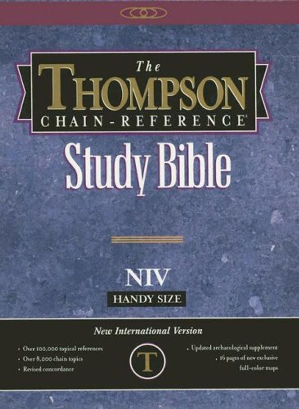 Cover Art for 9780887075575, Thompson Chain-Reference Study Bible-NIV-Handy Size by 