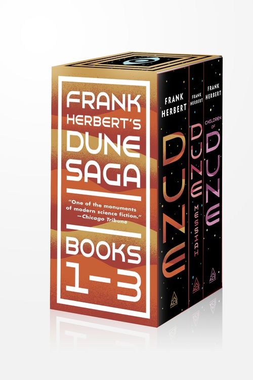 Cover Art for 9780593201893, Frank Herbert's Dune Saga 3-Book Boxed Set: Dune, Dune Messiah, and Children of Dune by Frank Herbert