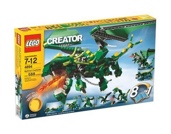 Cover Art for 0673419079914, Mythical Creatures Set 4894 by LEGO