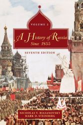 Cover Art for 9780195153934, A History of Russia: Volume 2: Since 1855 by Nicholas V. Riasanovsky, Mark Steinberg
