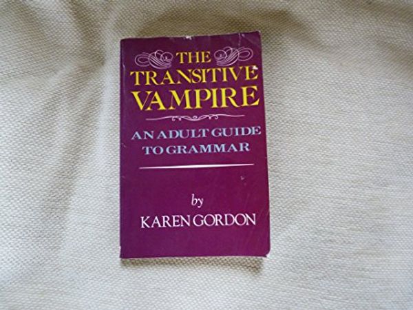 Cover Art for 9780727820730, Transitive Vampire by Karen Elizabeth Gordon