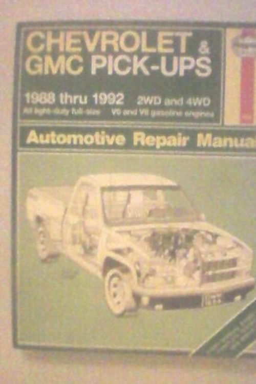 Cover Art for 9781563920370, Chevrolet and G.M.C.Pick-ups Automotive Repair Manual by Ken Freund