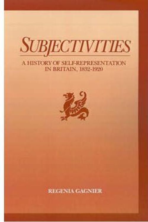 Cover Art for 9780195060966, Subjectivities by Regenia Gagnier