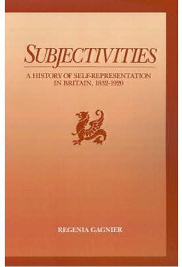 Cover Art for 9780195060966, Subjectivities by Regenia Gagnier