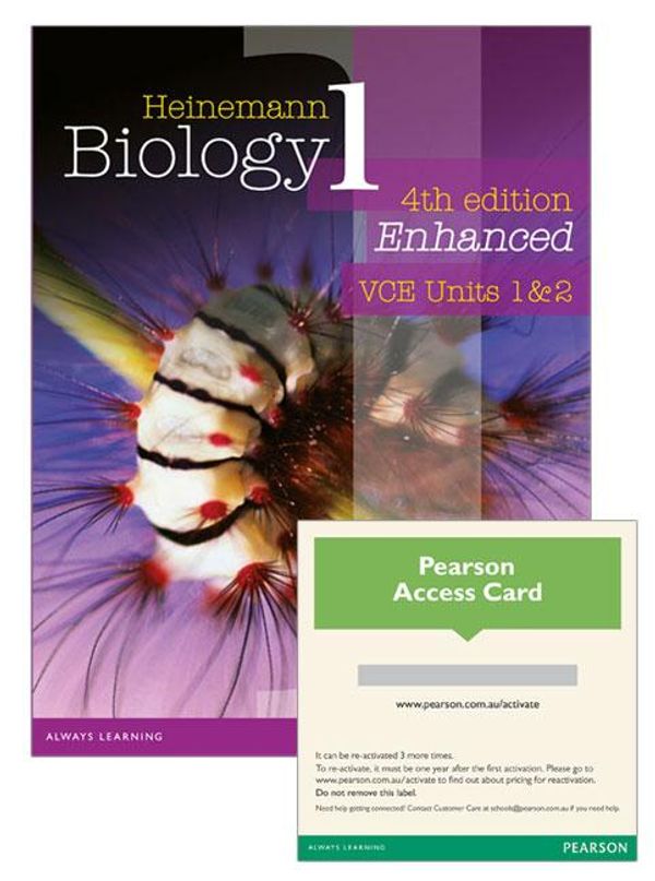 Cover Art for 9781442580794, Heinemann Biology 1 Enhanced Student Book/Pearson Reader 1.0 Combo Pack by Barbara Evans