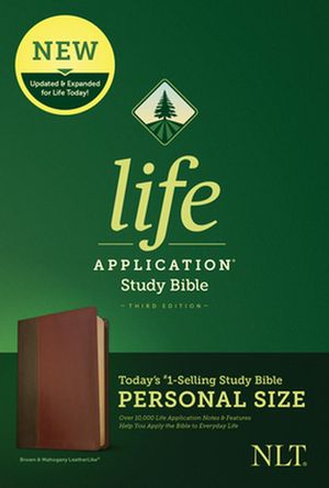 Cover Art for 9781496440075, NLT Life Application Study Bible, Third Edition, Brown by Tyndale