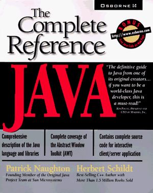 Cover Art for 9780078822315, Java: The Complete Reference (Complete Reference Series) [Paperback] by Patrick Naughton, Herbert Schildt