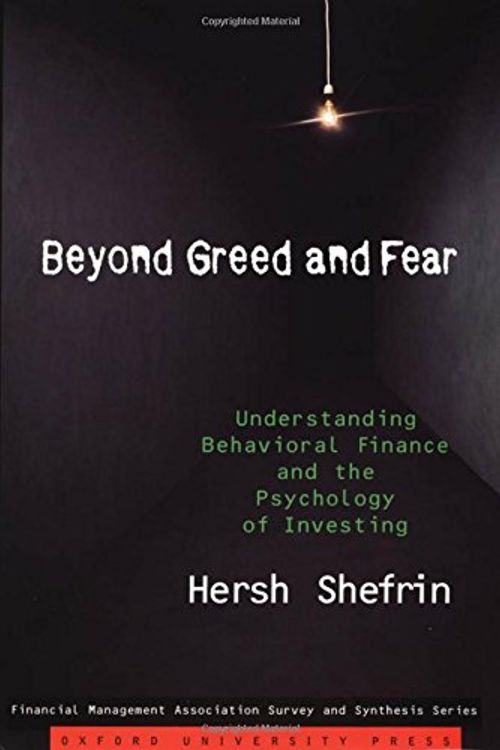 Cover Art for 9780195161212, Beyond Greed and Fear: Understanding Behavioral Finance and the Psychology of Investing by Hersh Shefrin