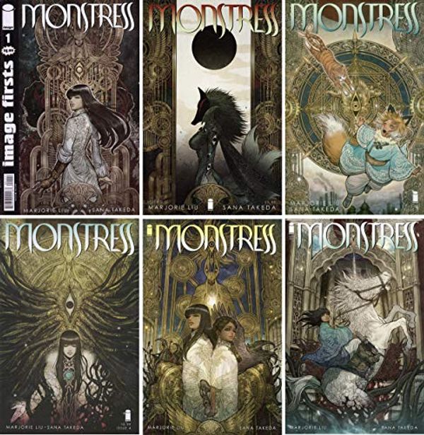 Cover Art for B08QTZ2BB1, MONSTRESS #1–6 Combo by Marjorie M. Liu