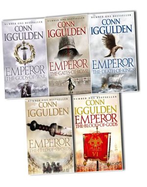 Cover Art for 8601300033884, Conn Iggulden Emperor Series, 5 Books Collection Pack Set RRP: £40.95 (The Gods of War, The Gates of Rome, The Death of Kings, The Field of Swords,The Blood of Gods) by Conn Iggulden