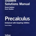 Cover Art for 9780131543492, Precalculus Enhanced with Graphing Utilities, Student Solutions Manual by Michael Sullivan; Kevin Bodden; Randy Gallaher