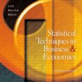 Cover Art for 9780072874167, Statistical Techniques in Business and Economics with Student CD and Powerweb by Marchal Lind