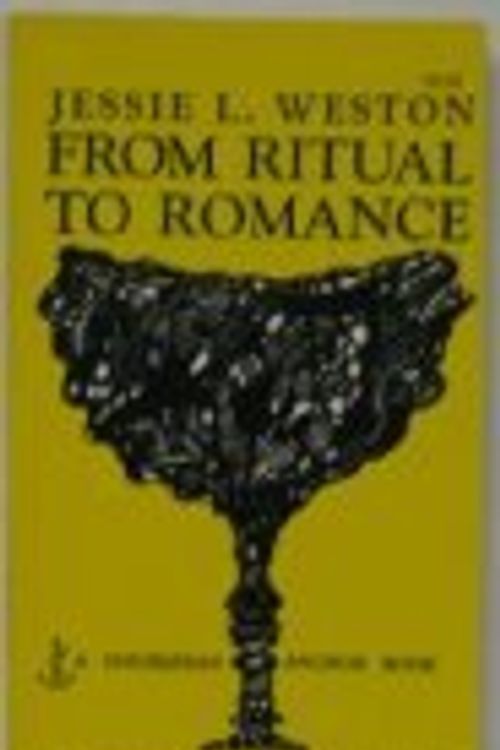 Cover Art for 9780385093347, From Ritual to Romance by Jessie L. Weston
