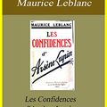 Cover Art for B00LH1BAU0, Les Confidences d'Arsène Lupin by Maurice Leblanc