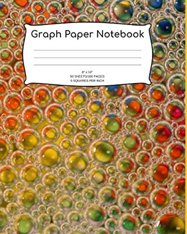 Cover Art for 9781726664295, Graph Paper Notebook: Multi-Color, Abstract Design Graph/Grid Paper Notebook; 50 Sheets/100 Pages; 5 Squares Per Inch by Atkins Avenue Books