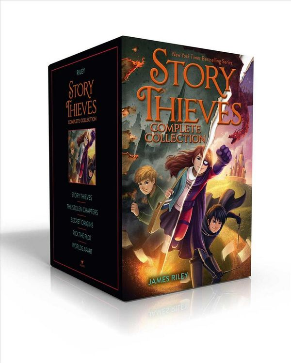 Cover Art for 9781534442429, Story Thieves Complete Collection: Story Thieves; The Stolen Chapters; Secret Origins; Pick the Plot; Worlds Apart by James Riley