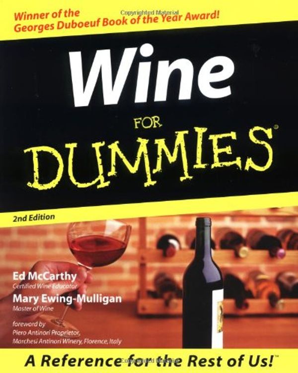 Cover Art for 0785555551145, Wine For Dummies by Ed McCarthy