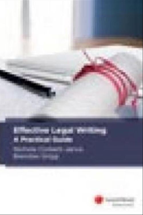 Cover Art for 9780409334029, Effective Legal Writing by Nichola Corbett-Jarvis, Brendan Grigg