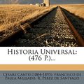 Cover Art for 9781274350381, Historia Universal by (1804-1895), Cesare Cantú