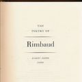 Cover Art for 9780691062440, Poetry of Rimbaud by Robert Greer Cohn