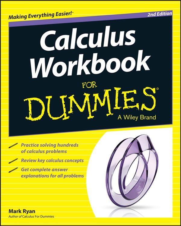 Cover Art for 9781119043485, Calculus Workbook For Dummies by Mark Ryan