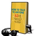 Cover Art for 9781616576233, How to Talk to Anyone by Leil Lowndes