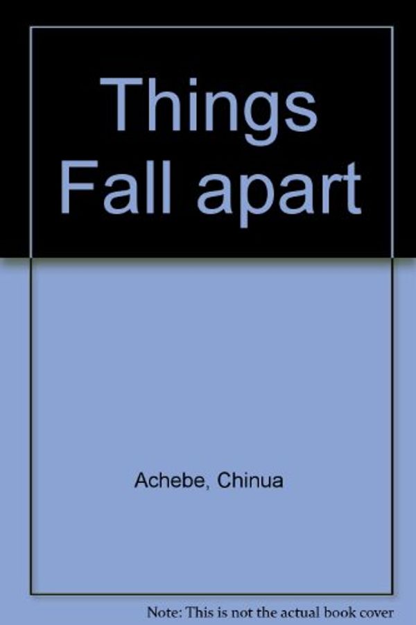 Cover Art for 9780449239193, Things Fall apart by Chinua Achebe