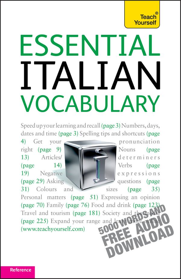 Cover Art for 9781444103670, Essential Italian Vocabulary: Teach Yourself by Mike Zollo