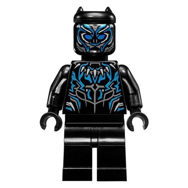 Cover Art for 8944601636027, LEGO Marvel Super Heroes Black Panther Minifigure - Black Panther Vibranium Suit (76099) by Unknown