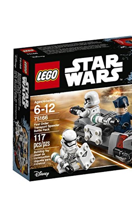 Cover Art for 0673419265584, First Order Transport Speeder Battle Pack Set 75166 by LEGO