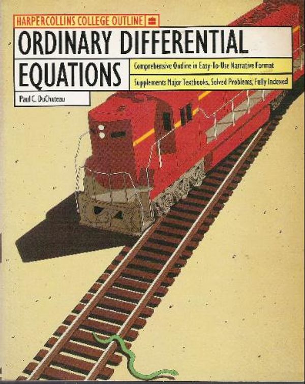 Cover Art for 9780064671330, Ordinary Differential Equations by Paul DuChateau