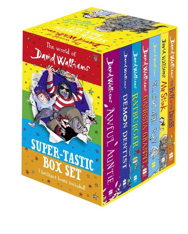 Cover Art for 9780008185190, The World of David WalliamsSuper-Tastic Box Set by David Walliams