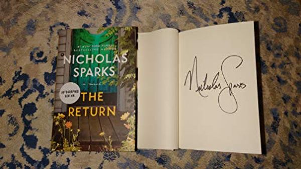 Cover Art for 9781538719626, Nicholas Sparks - The Return (Autographed Copy - Signed Book - First Edition First Printing) by Nicholas Sparks