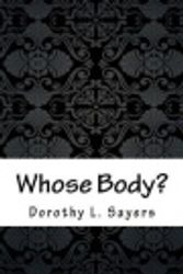 Cover Art for 9781974605668, Whose Body? by Dorothy L Sayers