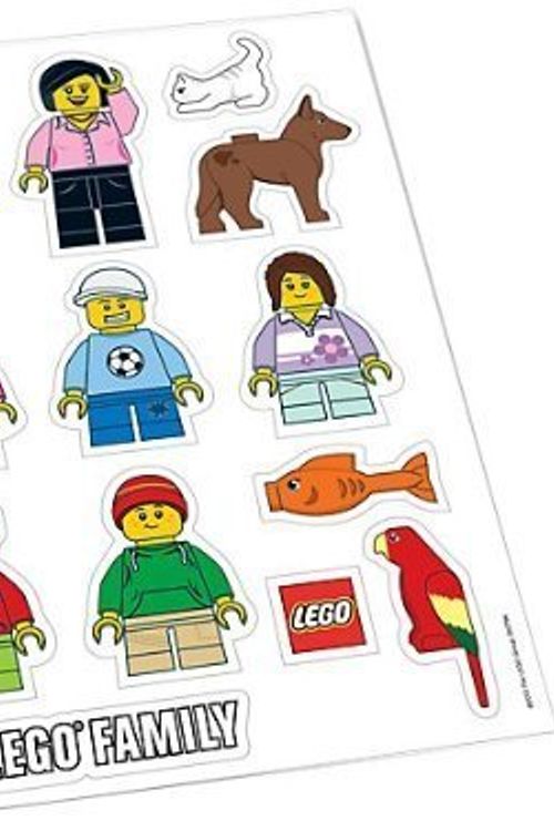 Cover Art for 0673419198967, LEGO Family Car Stickers Set 850794 by Lego