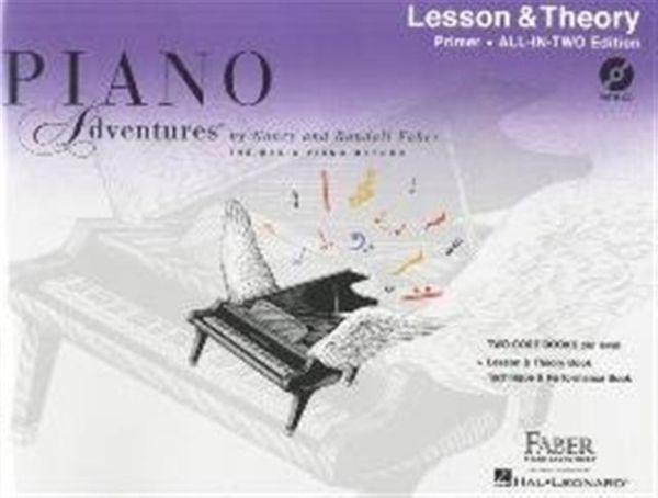 Cover Art for 9781616776473, Piano Adventures All in Two Primer Lesson & Theory Anglicised Pf Bk/CD by Howard Hughes